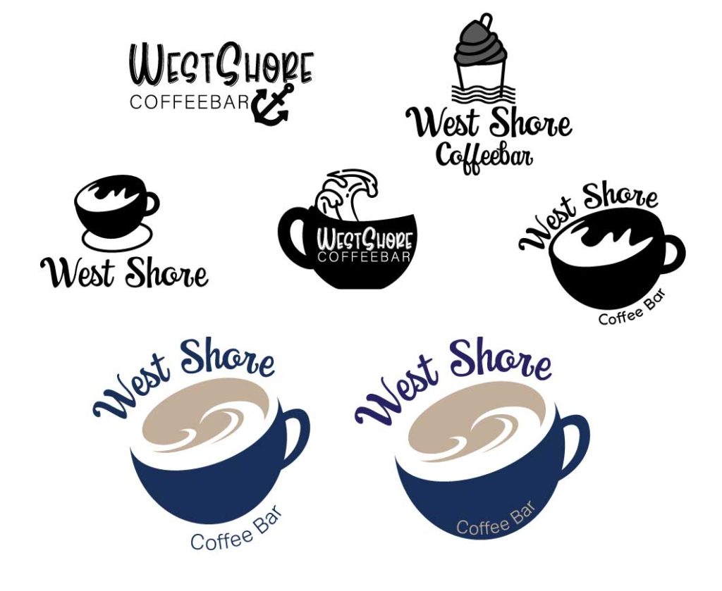 Alyson Marie Designs Westshore Coffeebar case study sketches1